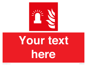 Custom Fire: Fire alarm flashing light